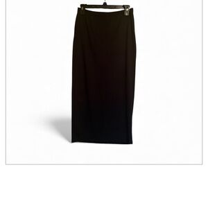 Chic Black Maxi Skirt